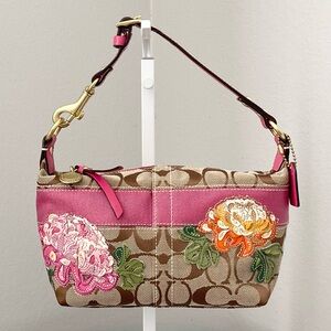Vintage Y2K Coach Demi Bag with Flowers